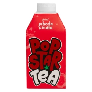 POPSTAR Tea - jahoda a máta