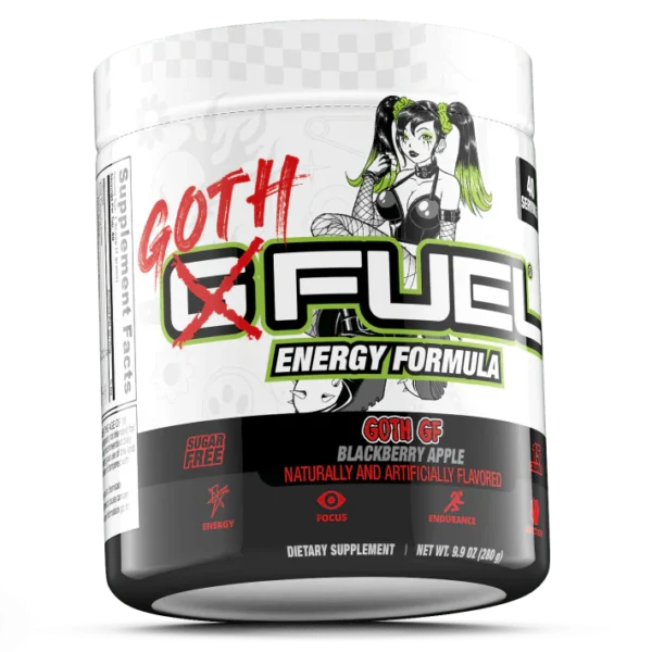 G FUEL Goth GF - blackberry, apple - Obrázek 2