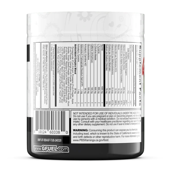 G FUEL Goth GF - blackberry, apple - Obrázek 4
