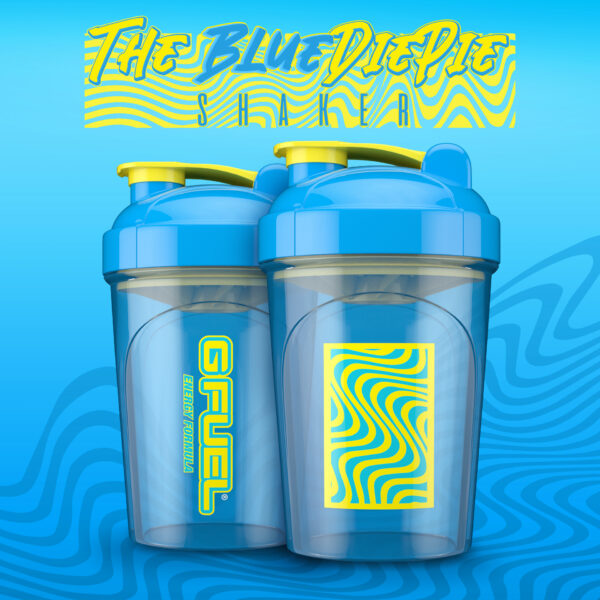 G FUEL PewDiePie Blue Shaker Cup - Image 2