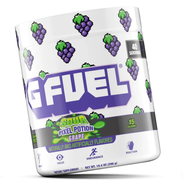 G FUEL Sour Pixel Potion - Grape - Obrázek 3