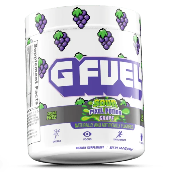 G FUEL Sour Pixel Potion - Grape - Obrázek 2