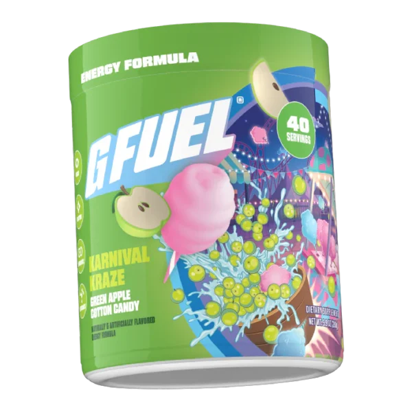 G FUEL Karnival Kraze - Green Apple, Cotton Candy - Obrázek 3