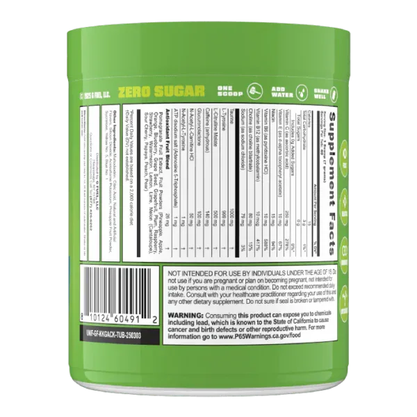 G FUEL Karnival Kraze - Green Apple, Cotton Candy - Obrázek 2