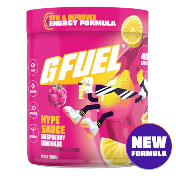 G FUEL Hype Sauce 2.0 - raspberry lemon